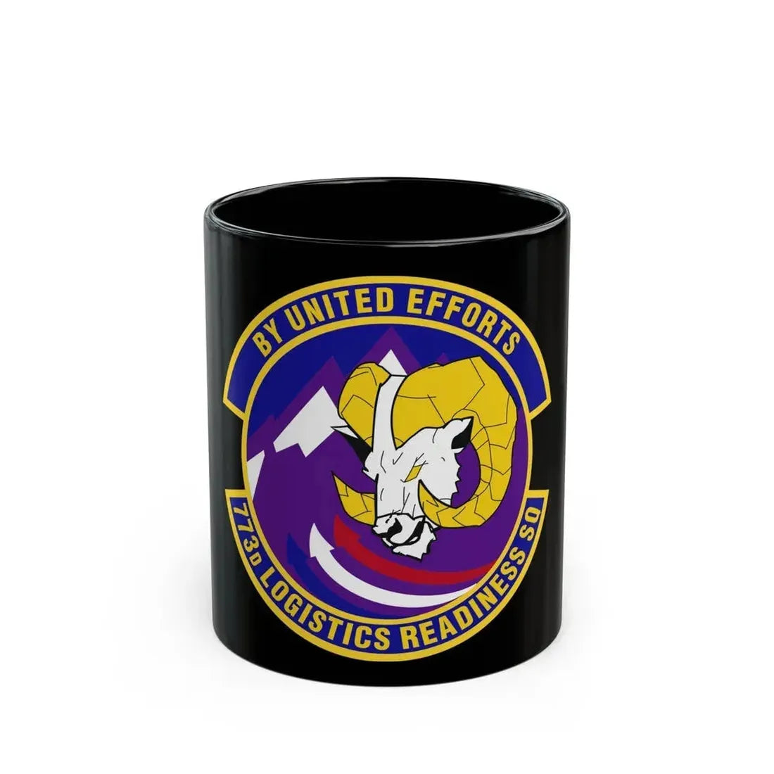 773 Logistics Readiness Squadron PACAF (U.S. Air Force) Black Coffee Mug - Go Mug Yourself