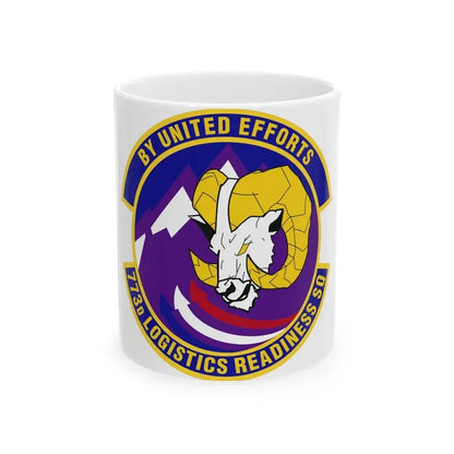 773 Logistics Readiness Squadron PACAF (U.S. Air Force) White Coffee Mug 11oz - Go Mug Yourself