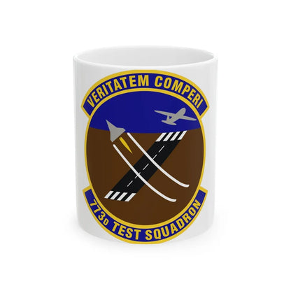 773 Test Squadron AFMC (U.S. Air Force) White Coffee Mug-11oz-Go Mug Yourself