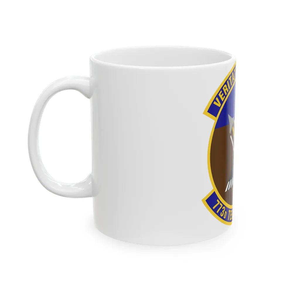 773 Test Squadron AFMC (U.S. Air Force) White Coffee Mug-Go Mug Yourself