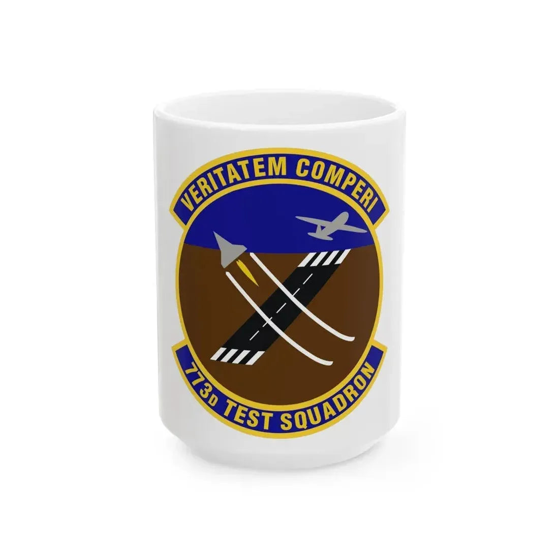 773 Test Squadron AFMC (U.S. Air Force) White Coffee Mug 15oz - Go Mug Yourself