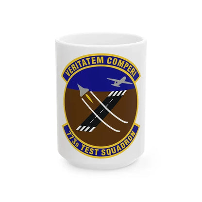 773 Test Squadron AFMC (U.S. Air Force) White Coffee Mug 15oz - Go Mug Yourself