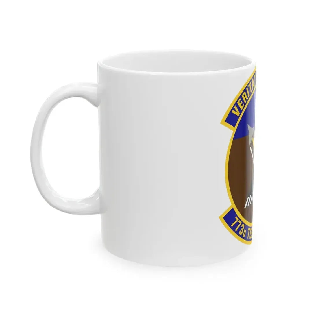 773 Test Squadron AFMC (U.S. Air Force) White Coffee Mug - Go Mug Yourself