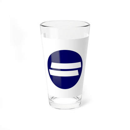 Flag of Shimokamagari Hiroshima 1971-2003 (Japan) Pint Glass 16oz