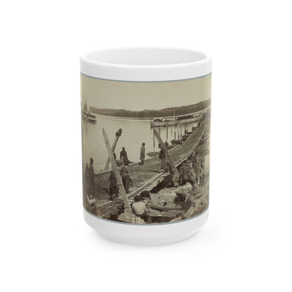 Belle Plain Landing , Va. (1) (U.S. Civil War) White Coffee Mug