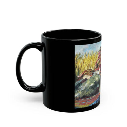 Bumper Harvest - Black Coffee Mug-Go Mug Yourself