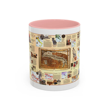 Italy - Historical (1995) (Map) Accent Coffee Mug