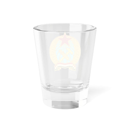 Coat of arms of Hungary (1949-1956) - Shot Glass 1.5oz