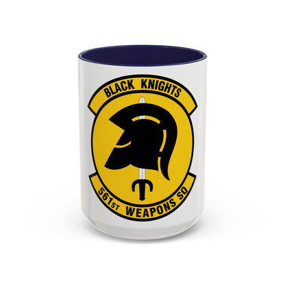 561 Weapons Squadron ACC (U.S. Air Force) Accent Coffee Mug