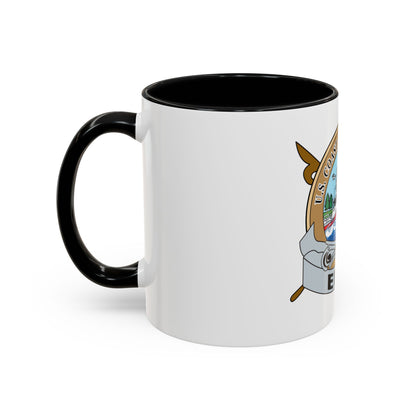 USCG Station Erie (U.S. Coast Guard) Accent Coffee Mug