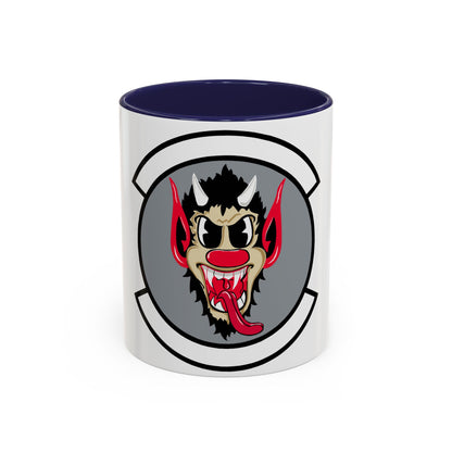 69 Fighter Squadron AFRC (U.S. Air Force) Accent Coffee Mug