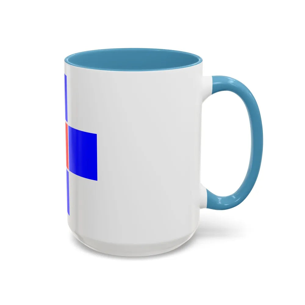 Flag of Attard Malta - Accent Coffee Mug-Go Mug Yourself