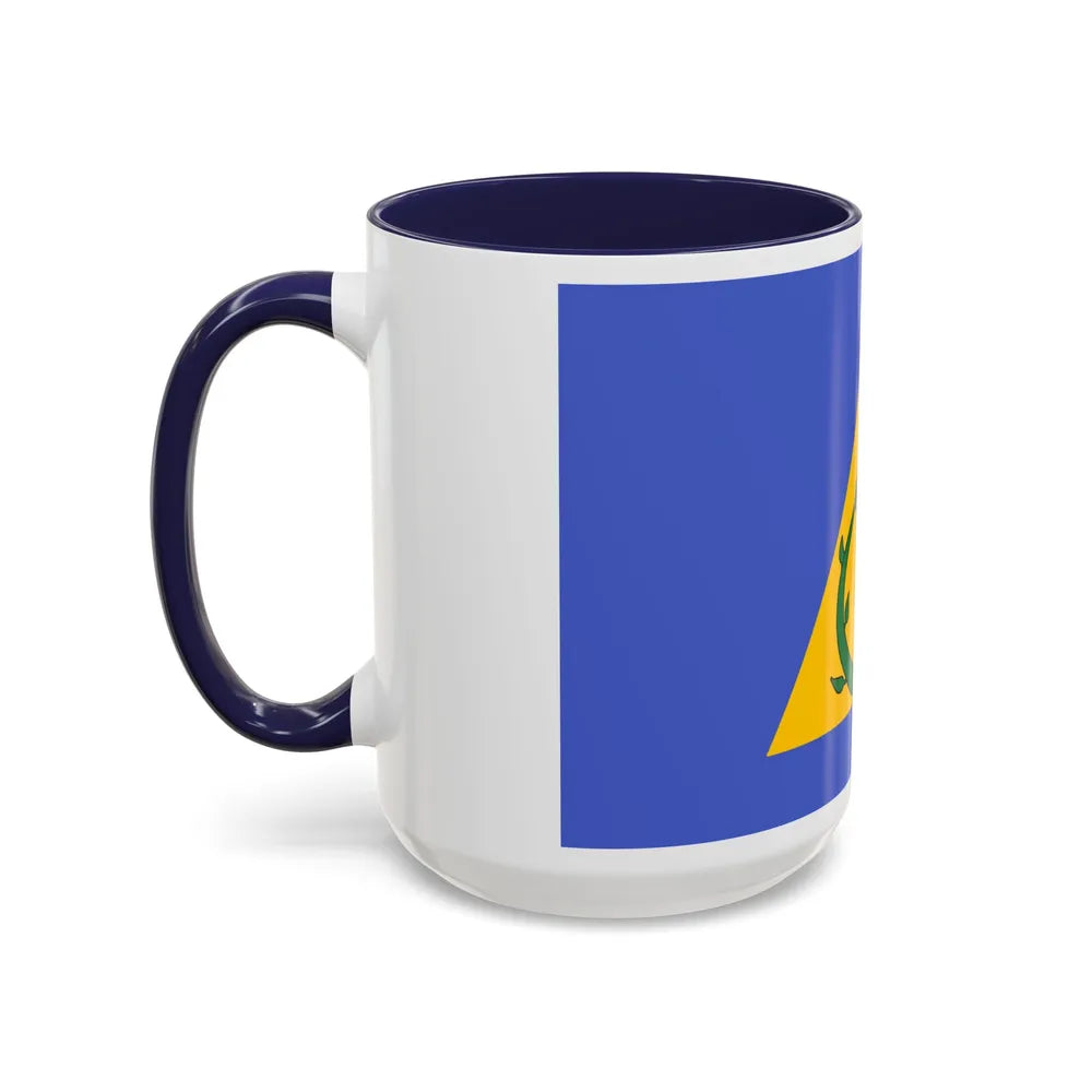 Flag of Kayangel Palau - Accent Coffee Mug-Go Mug Yourself