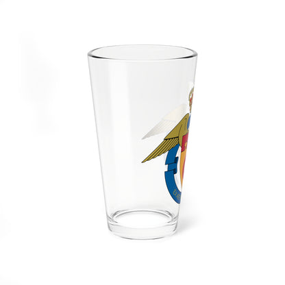 RDAF Tactical Air Command (Denmark) (Coat of Arms) Pint Glass 16oz