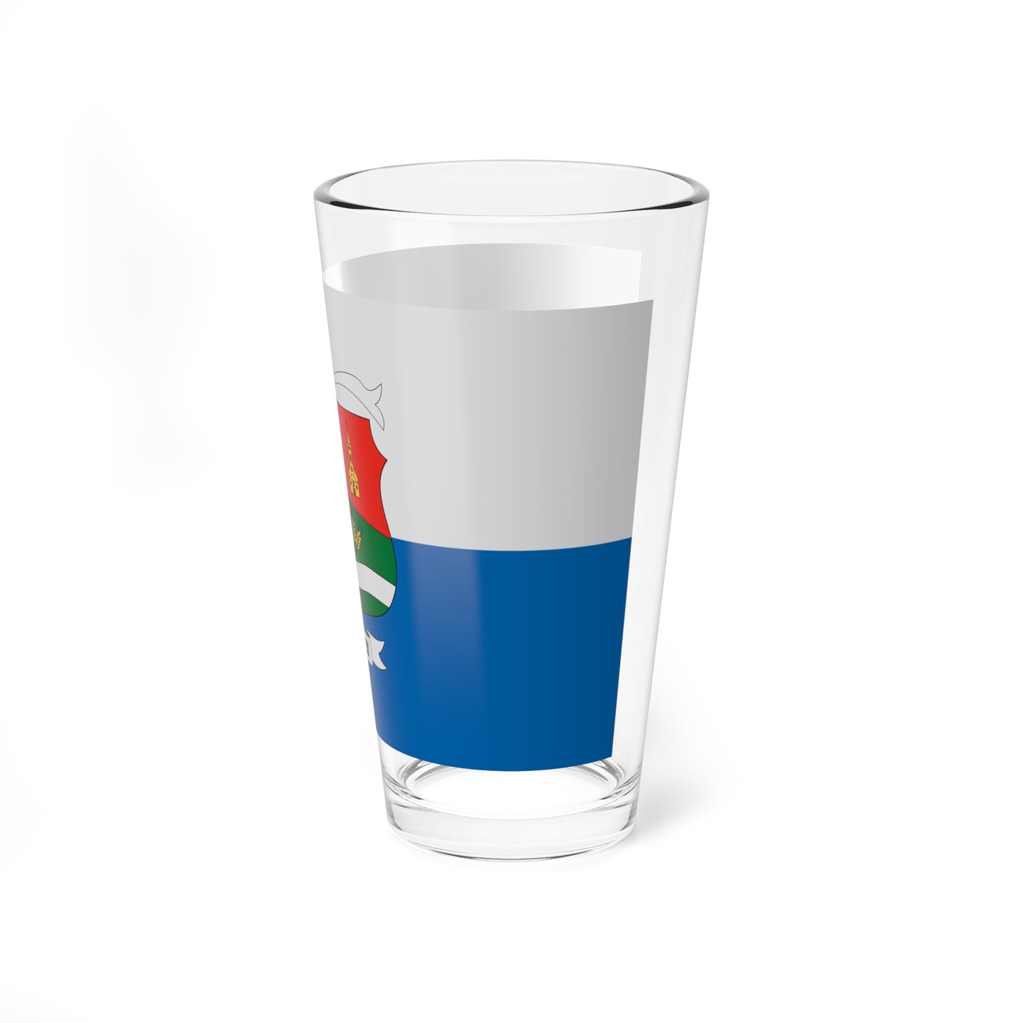 Flag of Szakaly (Hungary) Pint Glass 16oz