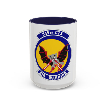 549th Combat Training Squadron (U.S. Air Force) Accent Coffee Mug