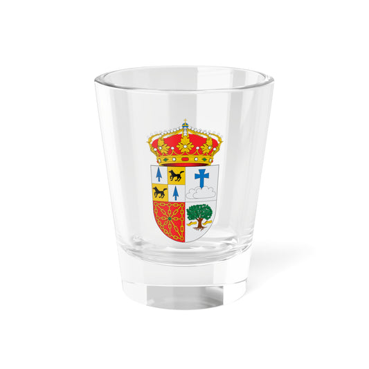Escudo de Vera de Bidasoa (Spain) (Coat of Arms) Shot Glass 1.5oz