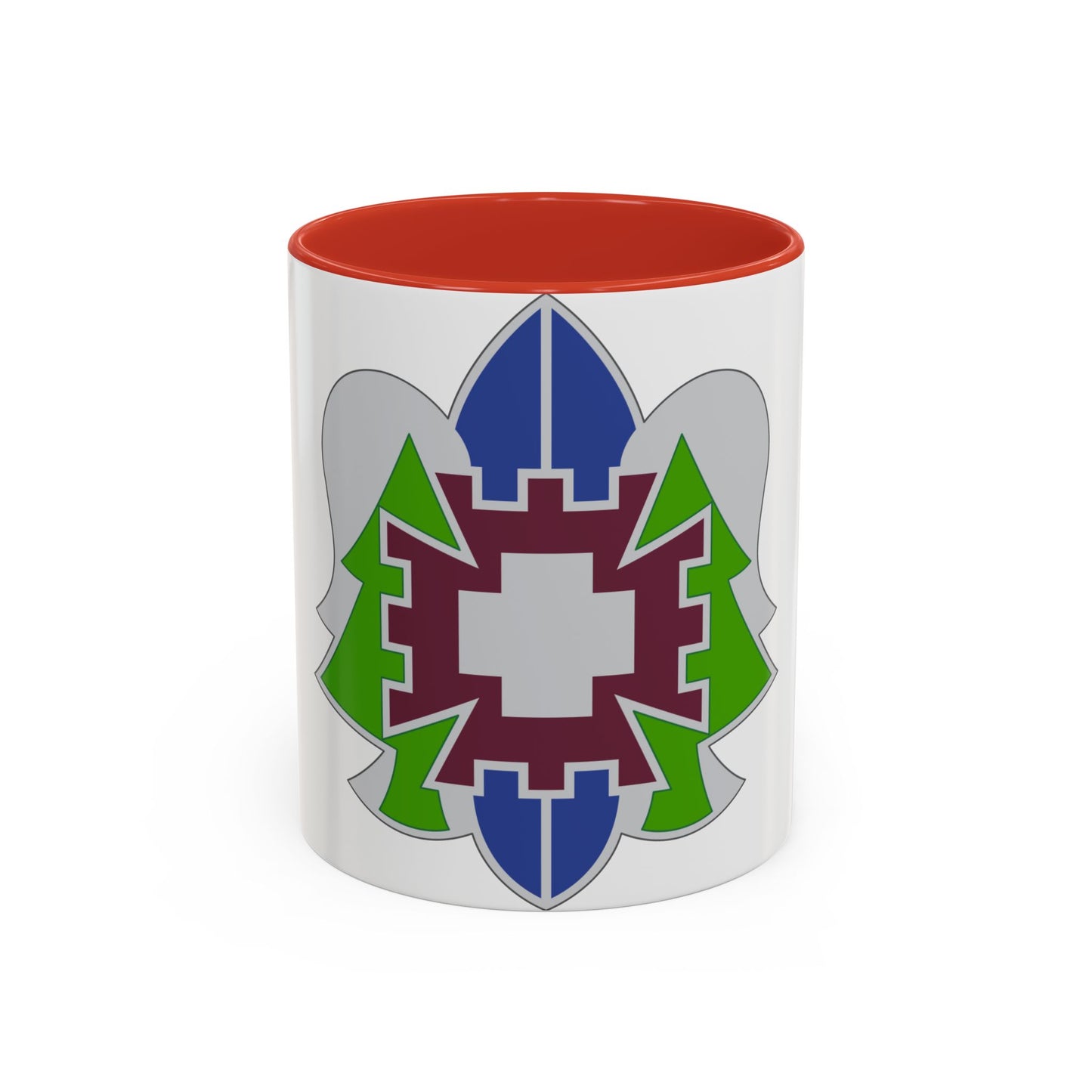 332 Medical Brigade 2 (U.S. Army) Accent Coffee Mug