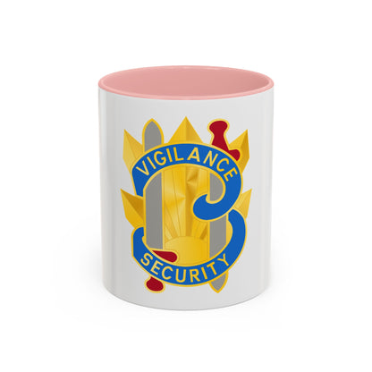 113 Military Intelligence Group (U.S. Army) Accent Coffee Mug