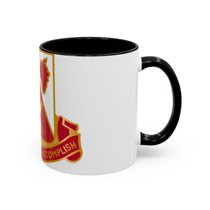 231 Engineer Combat Battalion (U.S. Army) Accent Coffee Mug