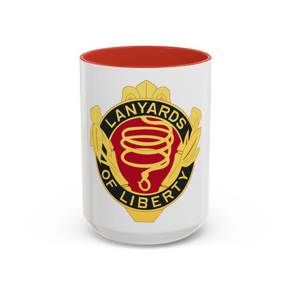 54th Artillery Group (U.S. Army) Accent Coffee Mug