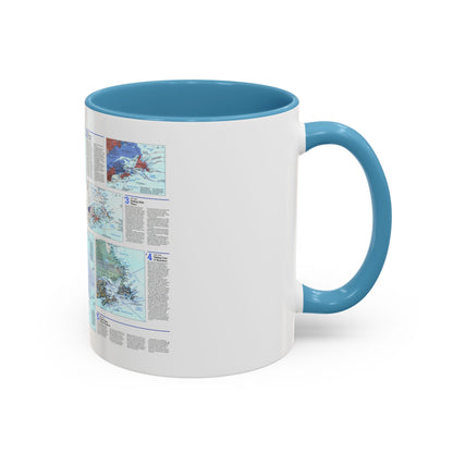 Canada - Atlantic 2 (1993) (Map) Accent Coffee Mug