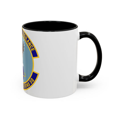 5th Communications Squadron (U.S. Air Force) Accent Coffee Mug