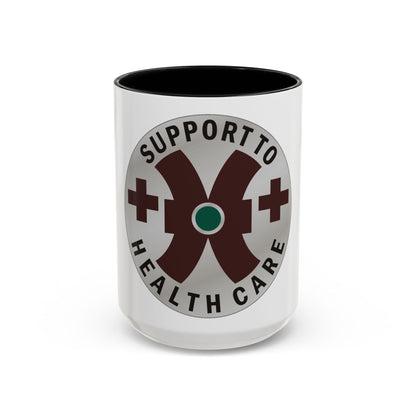 16 Medical Battalion (U.S. Army) Accent Coffee Mug