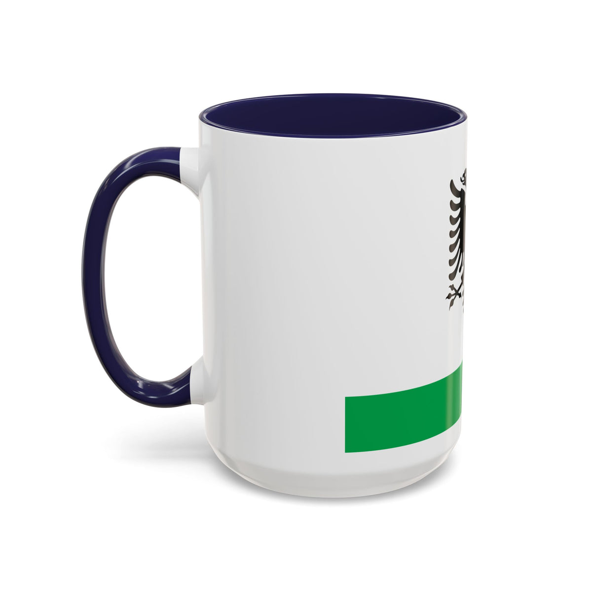 Albanian Coast Guard Ensign - Accent Coffee Mug