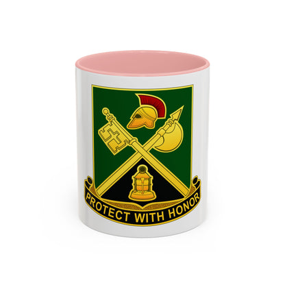 143 Military Police Battalion CAANG (U.S. Army) Accent Coffee Mug