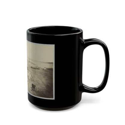 Belle Plain Landing, Va. 002 (U.S. Civil War) Black Coffee Mug