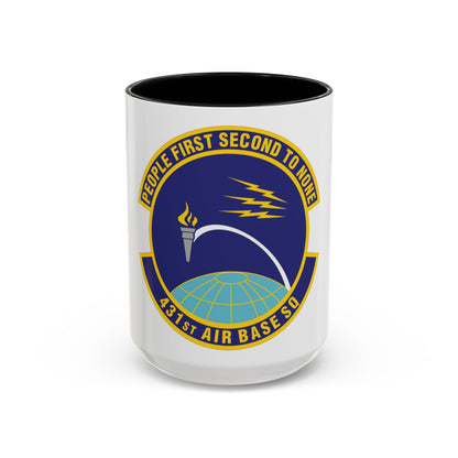 431st Air Base Squadron (U.S. Air Force) Accent Coffee Mug
