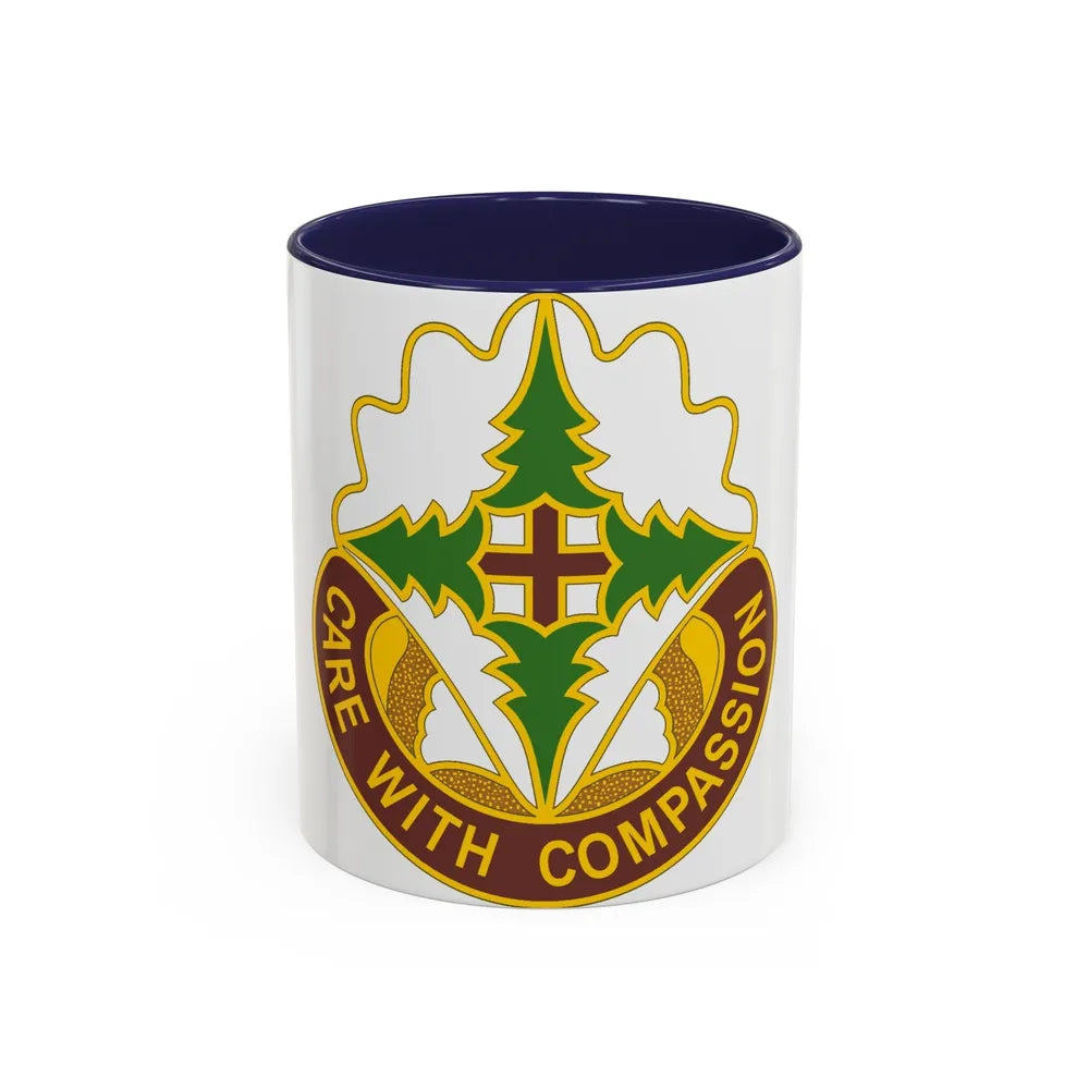 Madigan Medical Center (U.S. Army) Accent Coffee Mug-11oz-Navy-Go Mug Yourself