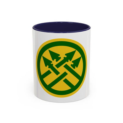 220th Military Police Brigade 2 (U.S. Army) Accent Coffee Mug