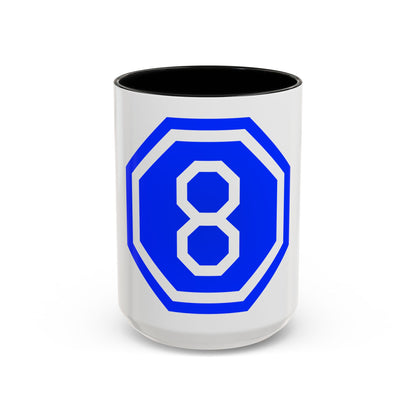 VIII Corps (U.S. Army) Accent Coffee Mug