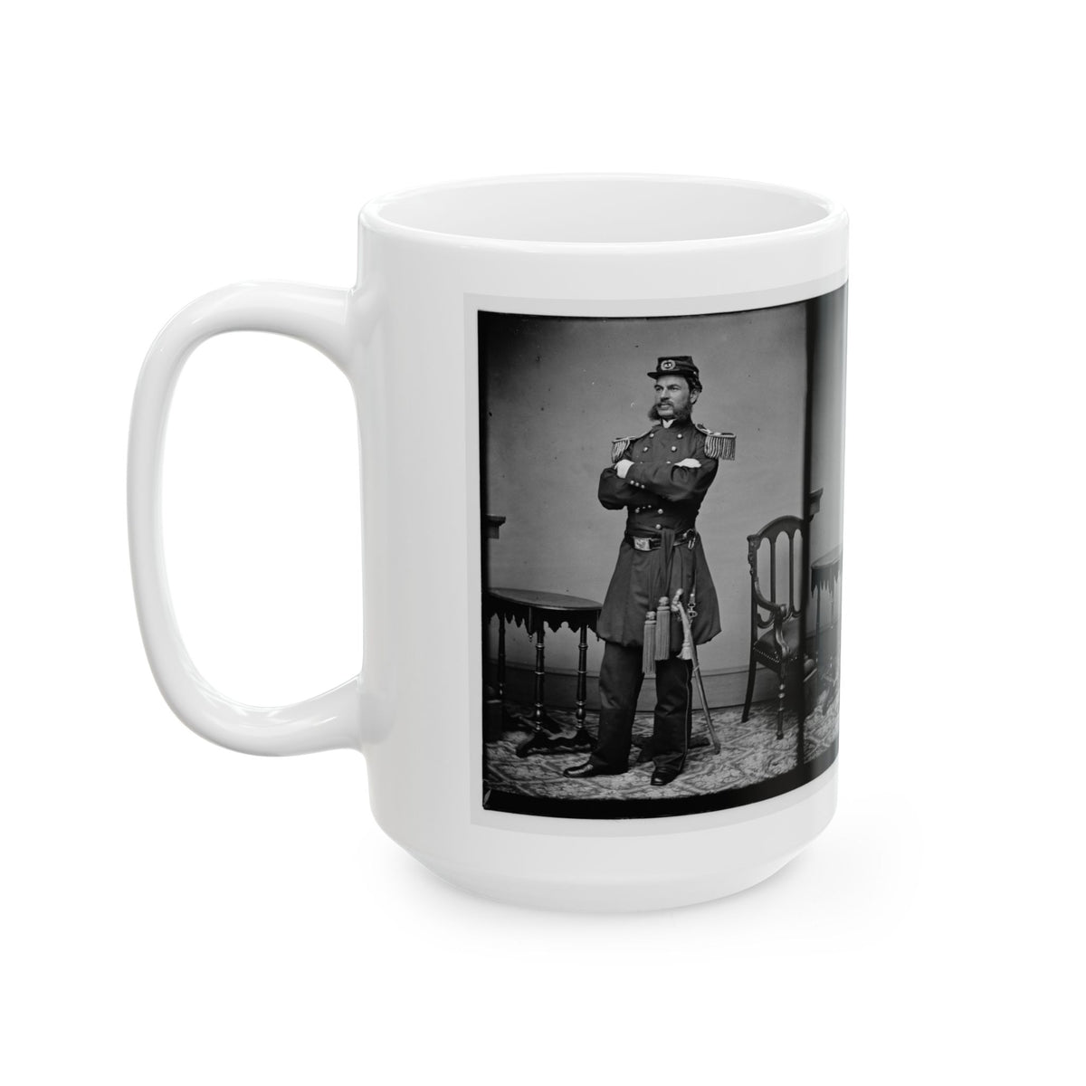 A.T.A.Torbert (U.S. Civil War) White Coffee Mug