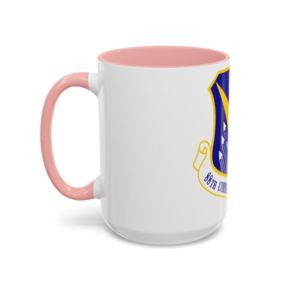 88th Communications Group (U.S. Air Force) Accent Coffee Mug