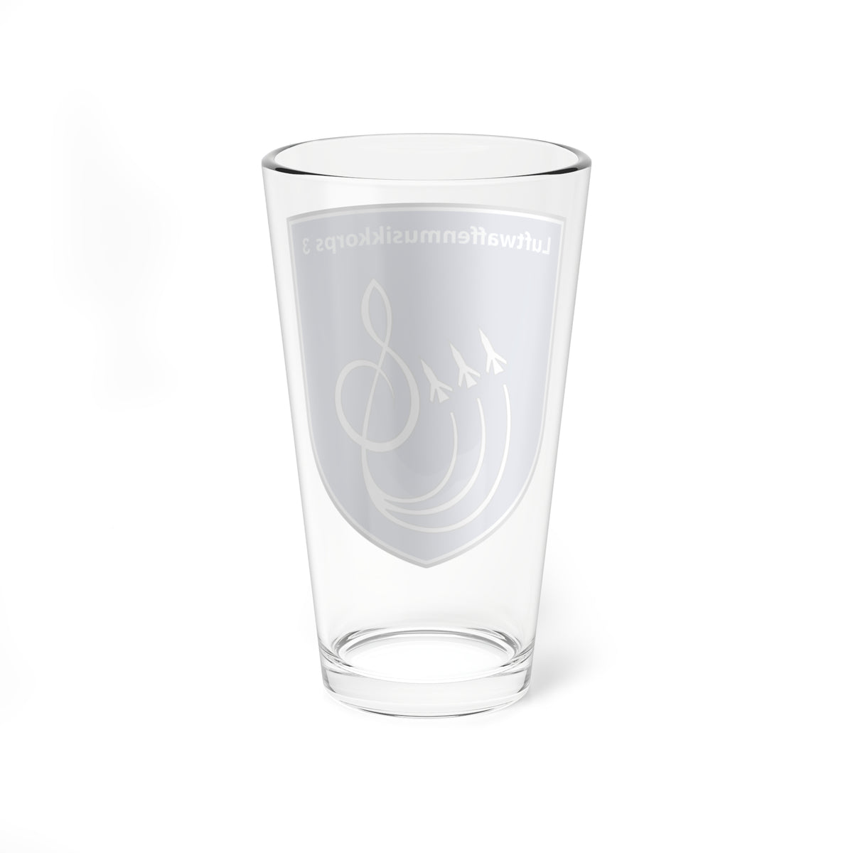Luftwaffenmusikkorps 3 (Germany) (Coat of Arms) Pint Glass 16oz