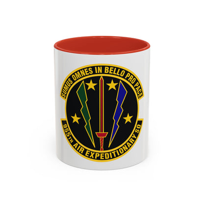 955th Air Expeditionary Squadron (U.S. Air Force) Accent Coffee Mug