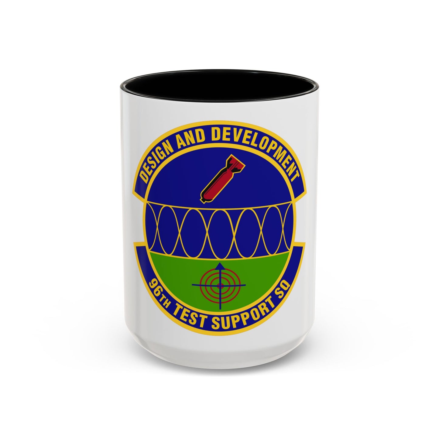 96th Test Support Squadron (U.S. Air Force) Accent Coffee Mug