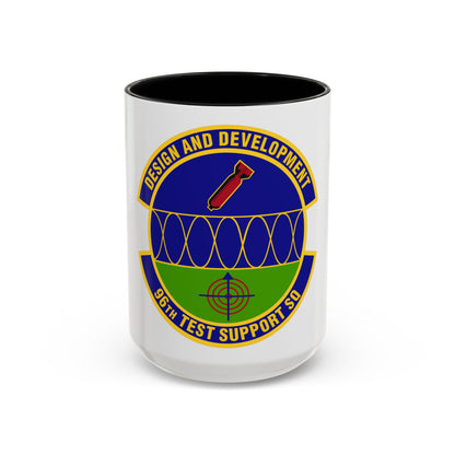 96th Test Support Squadron (U.S. Air Force) Accent Coffee Mug