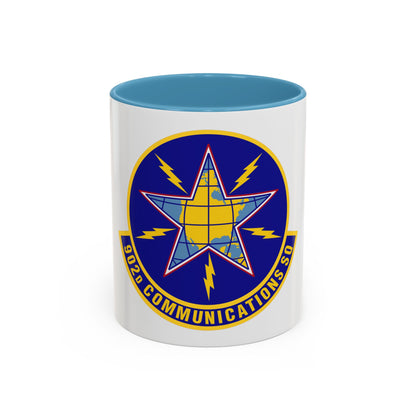 902d Communications Squadron (U.S. Air Force) Accent Coffee Mug