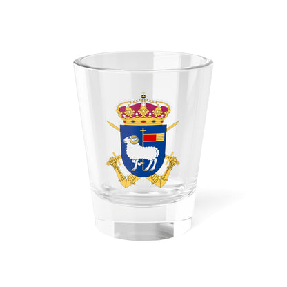 Gotlands regemente vapen (Sweden) (Coat of Arms) Shot Glass 1.5oz