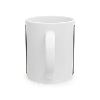 Dead Confederate Soldier In The Trenches Of Fort Mahone, Petersburg, Virginia 001 (U.S. Civil War) White Coffee Mug