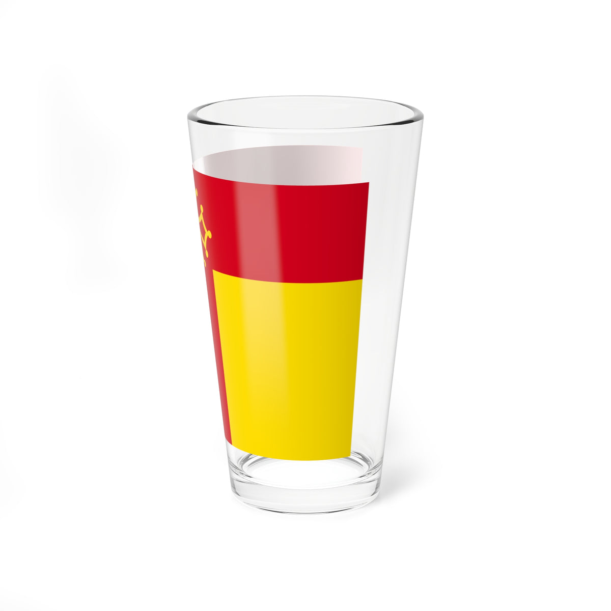 Drapeau fr departement Tarn (France) Pint Glass 16oz