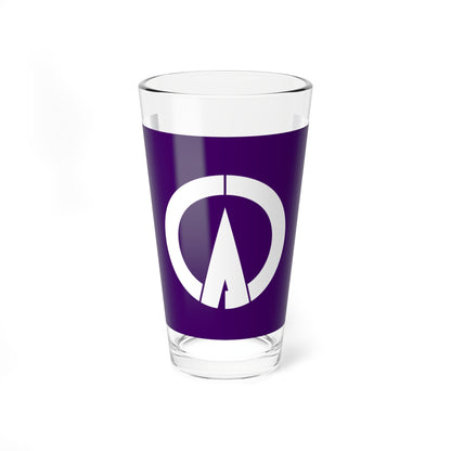 Flag of Hamanaka Hokkaido (Japan) Pint Glass 16oz