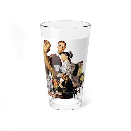 I'm a Snake, Collier's, November 1, 1952 - Pint Glass 16oz