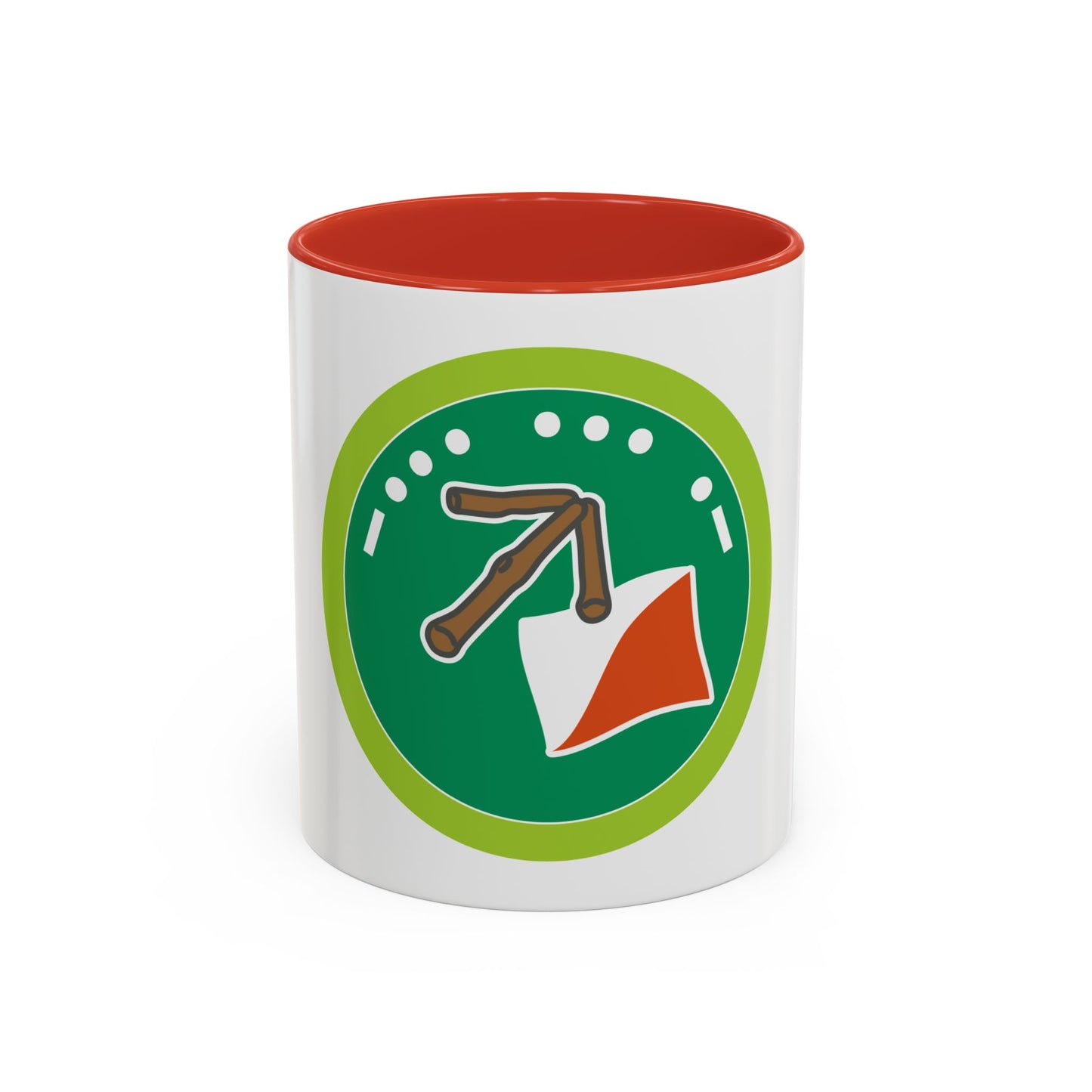 Sign Signal and Codes (Boy Scout Merit Badge) Accent Coffee Mug