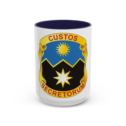 115 Military Intelligence Group (U.S. Army) Accent Coffee Mug