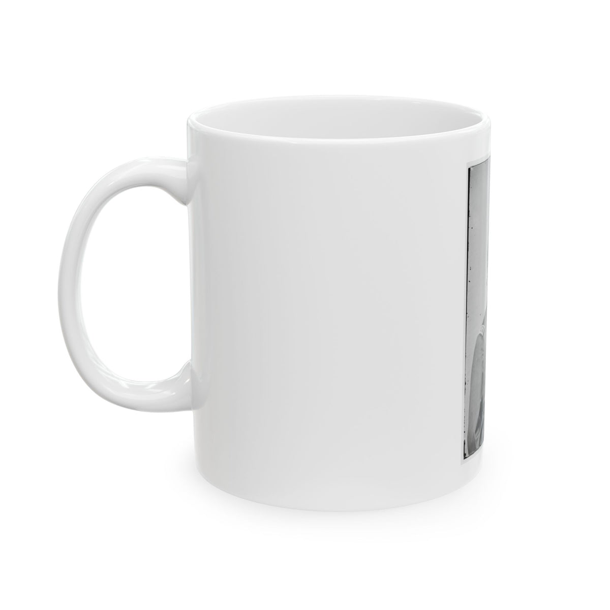 Portrait Of Maj. Gen. Jefferson Davis, Officer Of The Federal Army (U.S. Civil War) White Coffee Mug